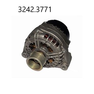 Генератор 28В/110А КАМАЗ дв.740.50.60,70,евро-3/4 (5PIN) (аналог BOSCH) 6-ручейковый 3242.3771
